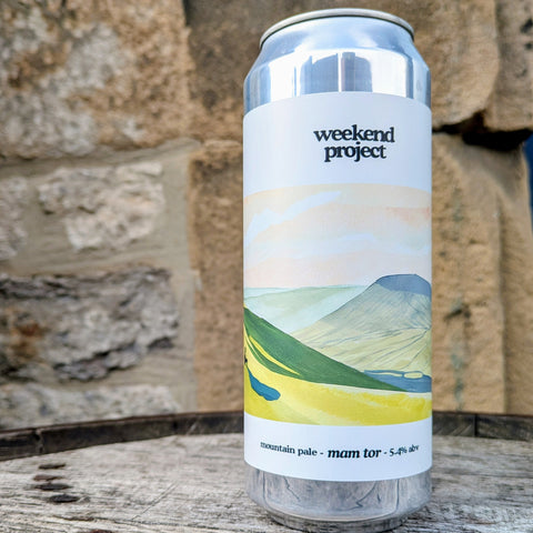 Weekend Project 'Mam Tor' Mountain Pale Ale 5.4% 500ml