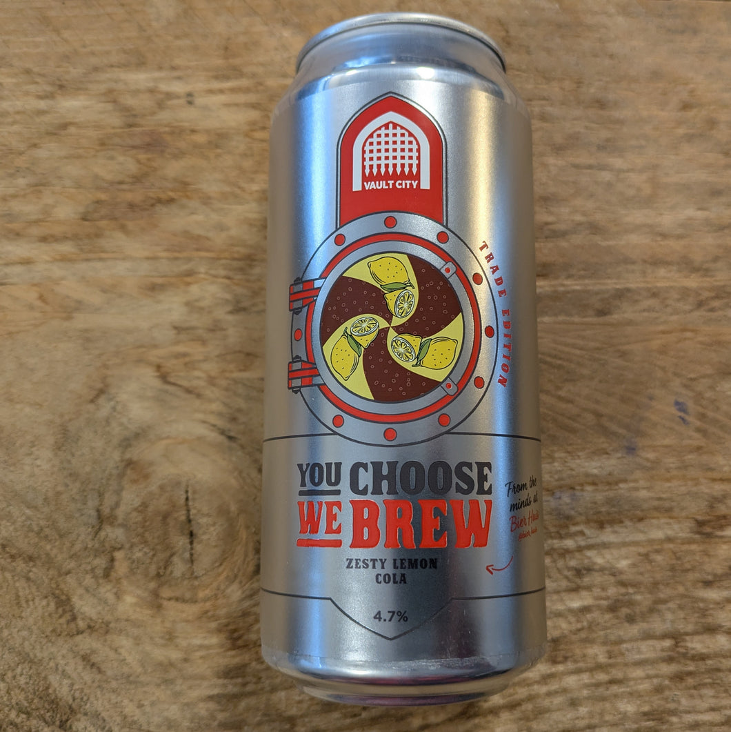 Vault City Zesty Lemon Cola 4.7% 440ml