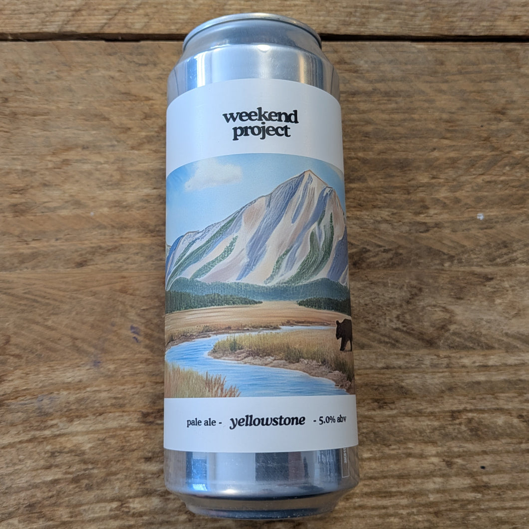 Weekend Project 'Yellowstone' DDH Pale 5% 500ml