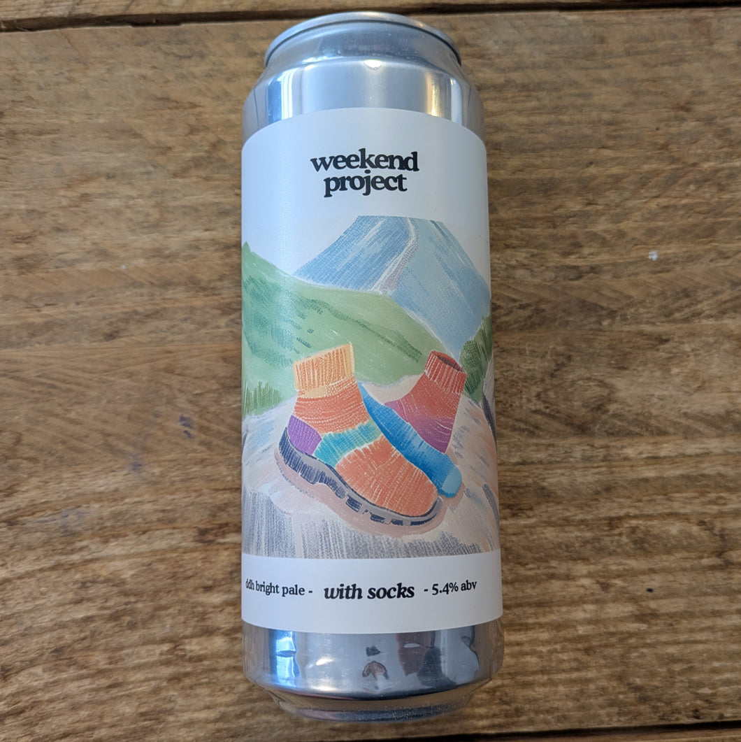 Weekend Project 'With Socks' DDH Bright Pale 5.4% 500ml