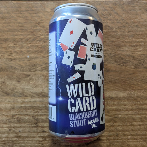 Wildcraft Wild Card Blackberry Stout 4.5% 440ml
