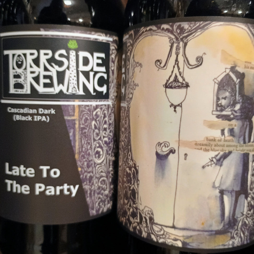 Torrside 'Late To The Party' Black IPA 5.5% 500ml