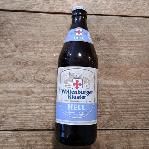 Weltenburger Kloster Hell Lager 4.9% 500ml
