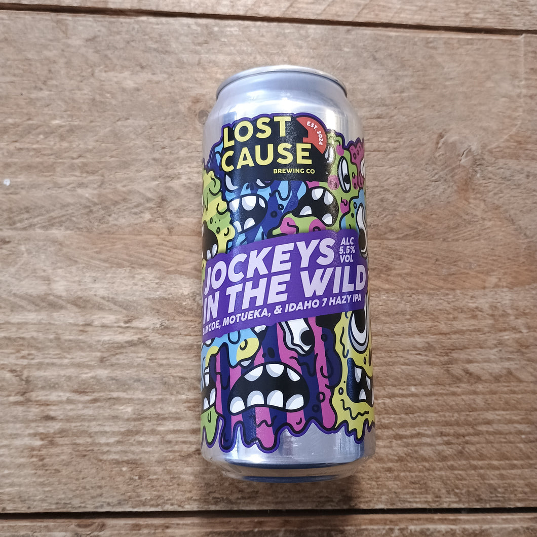 Lost Cause 'Jockeys In The Wild' Hazy IPA 5.5% 440ml