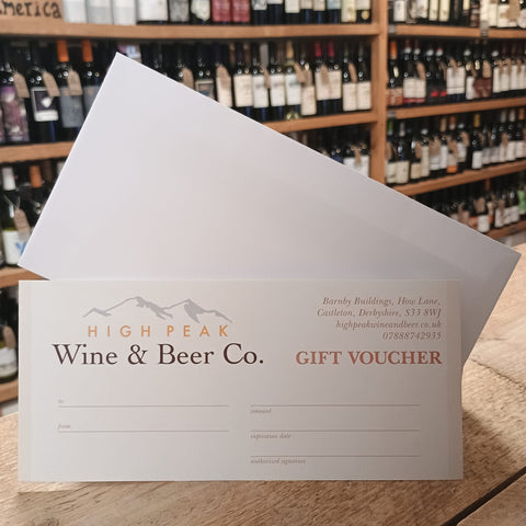High Peak Wine and Beer £25 Voucher