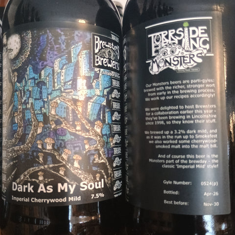 Torrside 'Dark As My Soul' Imperial Cherry Wood Mild 7.5% 500ml