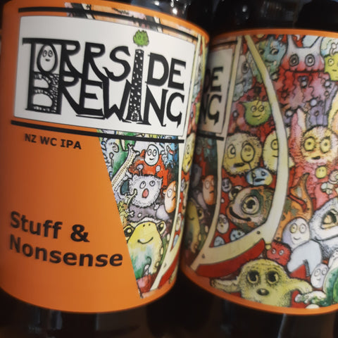 Torrside 'Stuff & Nonsense' WC NZ IPA 6.8% 500ml