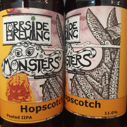 Torrside Monsters 'Hopscotch' Peated DIPA 11% 330ml