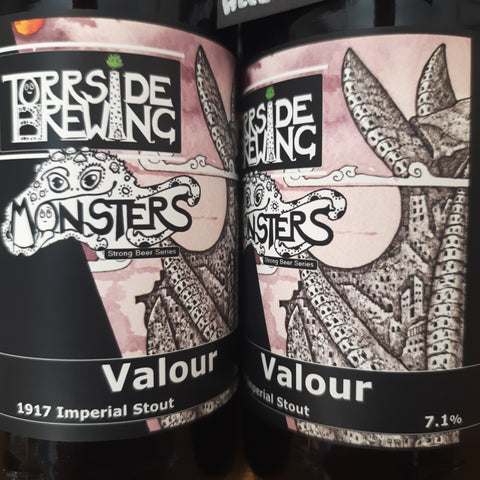 Torrside Monsters 'Valour' Imperial Stout 7.1% 500ml