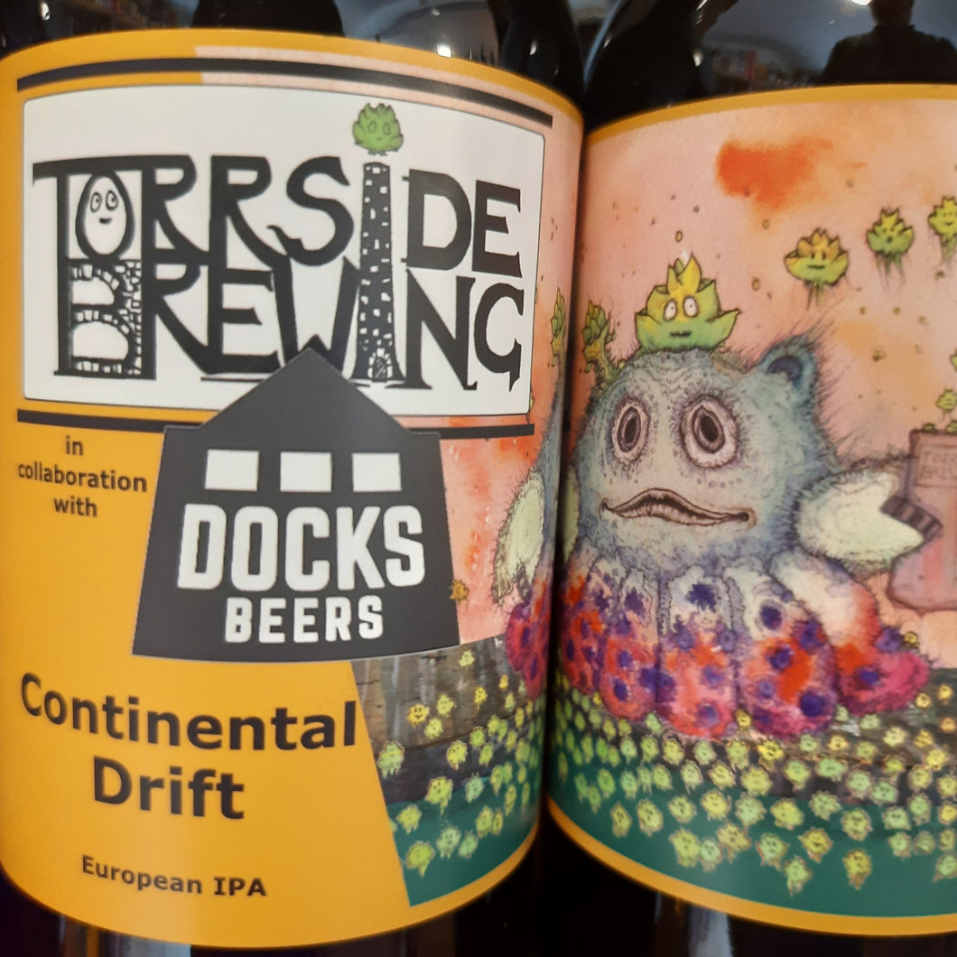 Torrside 'Continental Drift'  IPA 6.8% 500ml