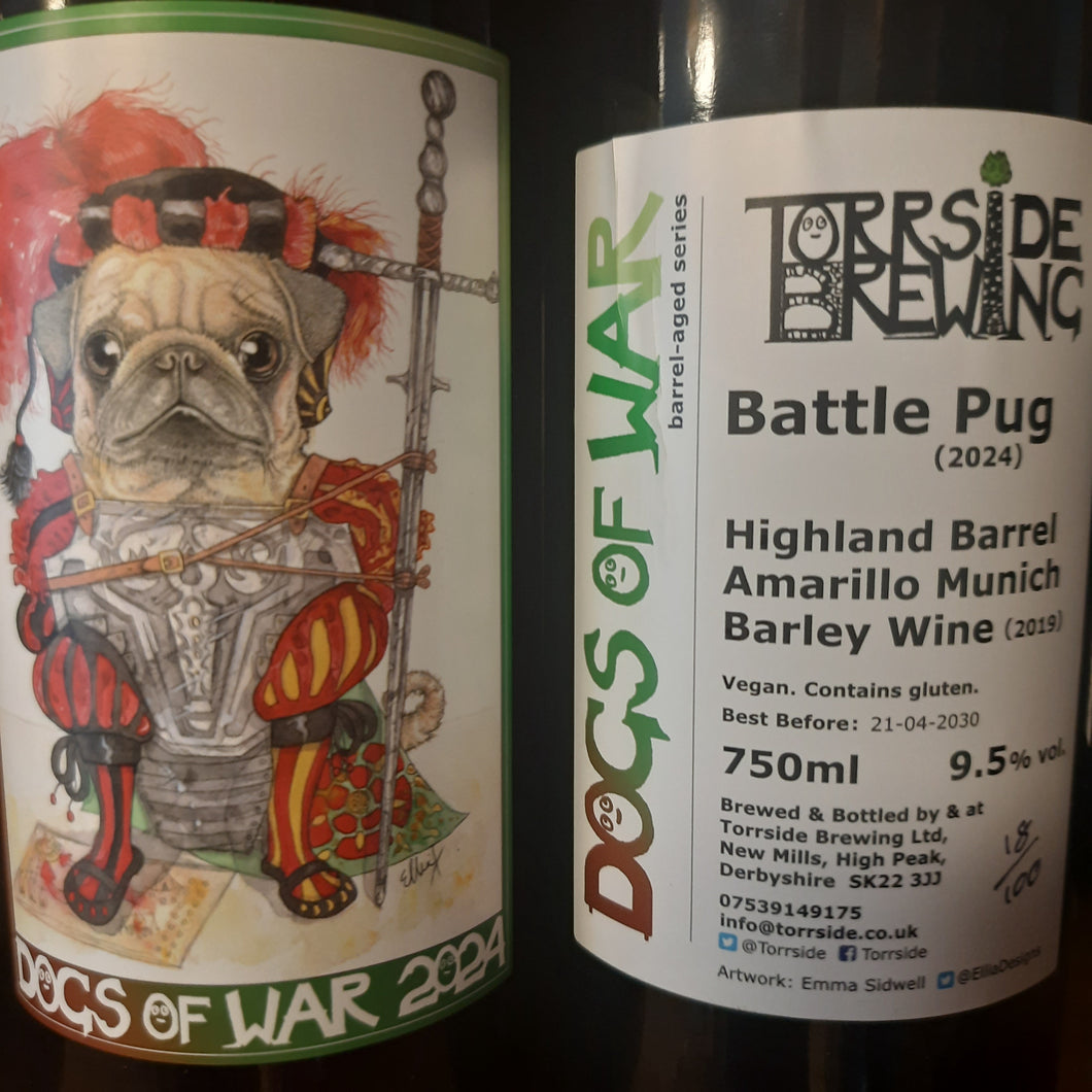 Torrside Dogs Of War Battle Pug 2024 9.5% 75cl