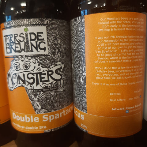 Torrside Monsters 'Double Spartacus' TIPA 13% 330ml