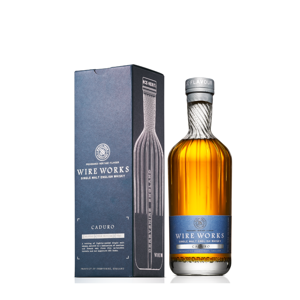 Wire Works Caduro CASK STRENGTH Derbyshire Single Malt Whisky 58% 70cl ...