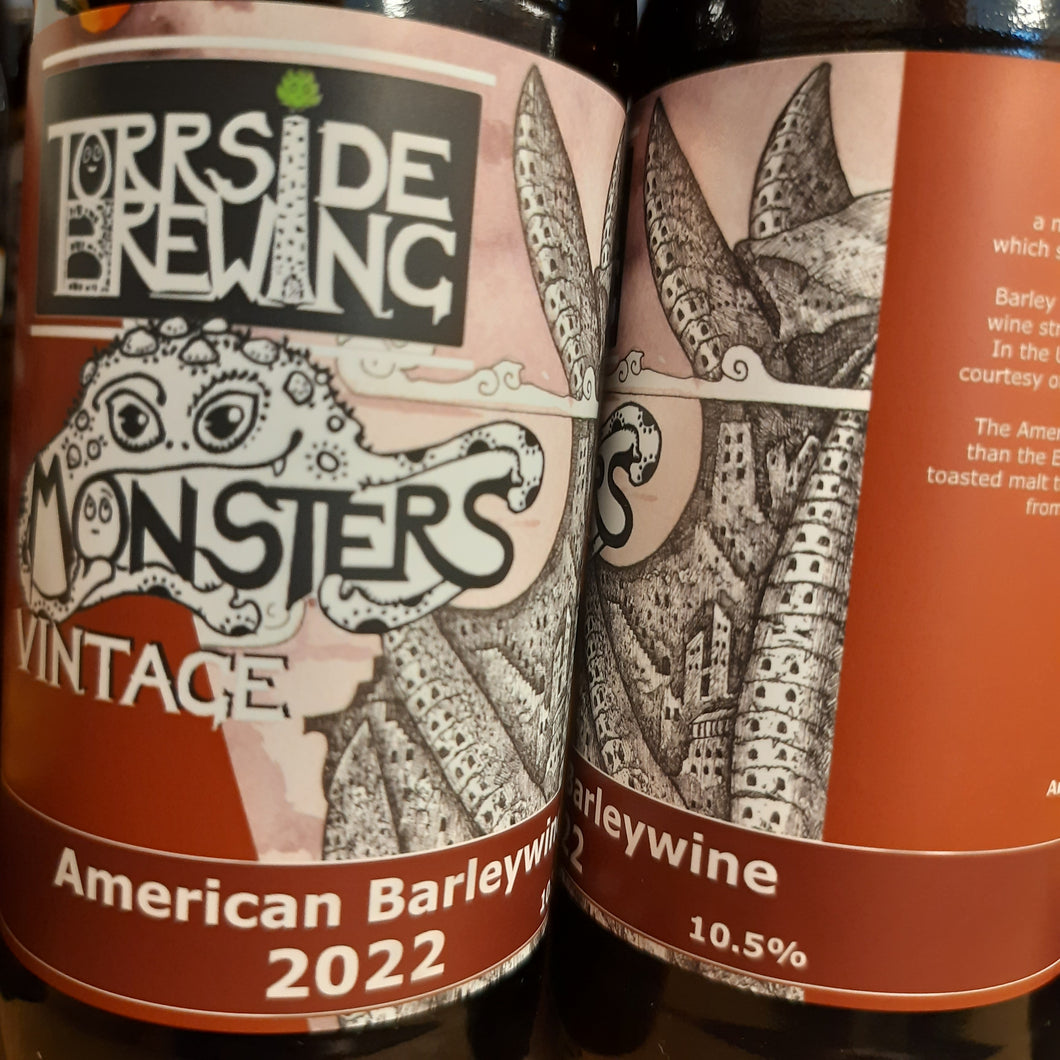 Torrside Monsters American Barleywine 2023 9.5% 330ml