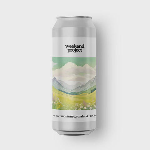 Weekend Project 'Montane Grassland' Aus Pale 5% 500ml