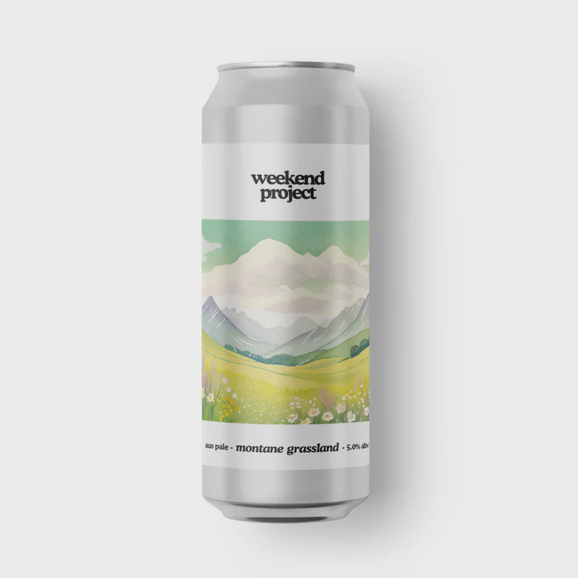 Weekend Project 'Montane Grassland' Aus Pale 5% 500ml