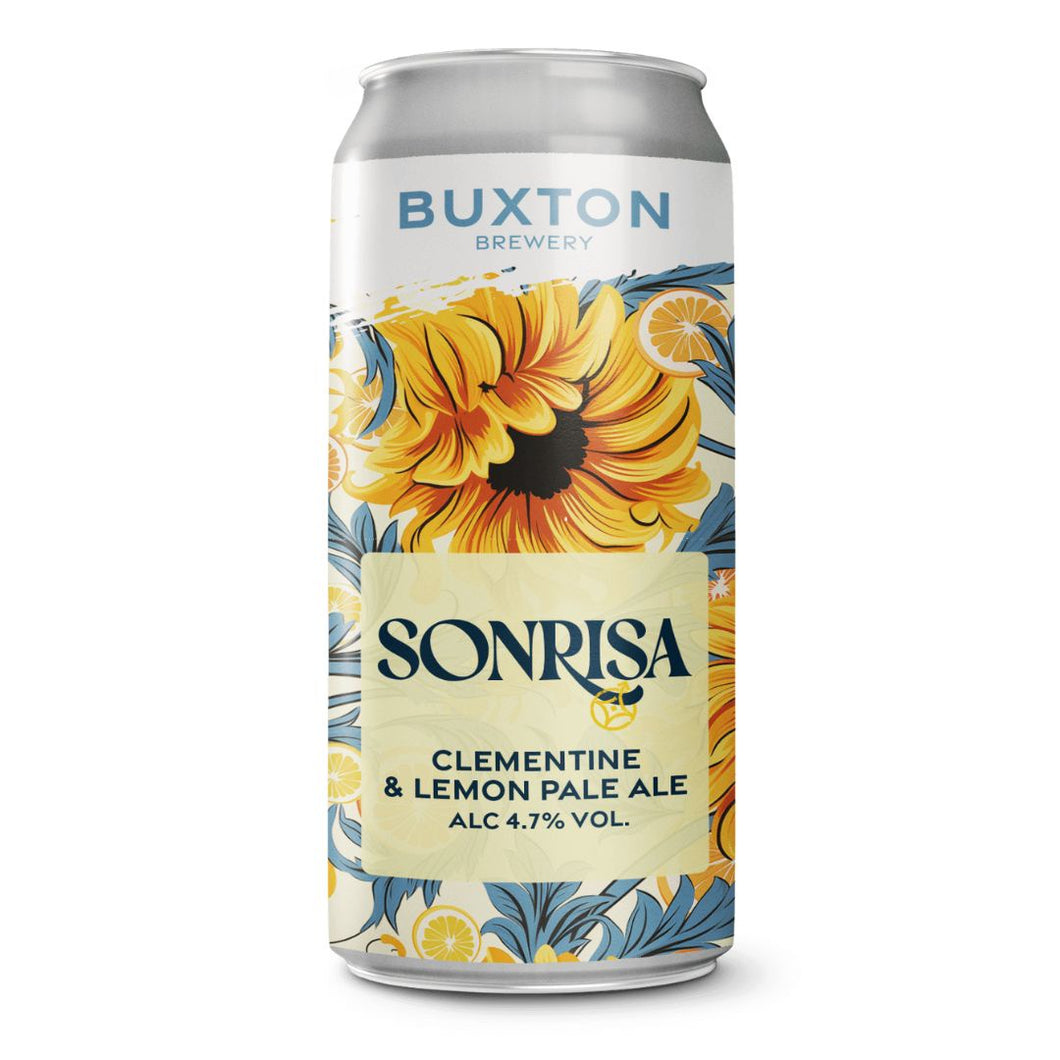 Buxton 'Sonrisa' Clementine & Lemon Pale Ale 4.7% 440ml