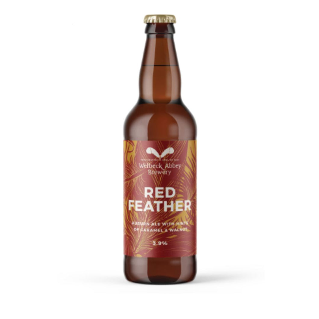 Welbeck Abbey 'Red Feather' Auburn Ale 3.9% 500ml