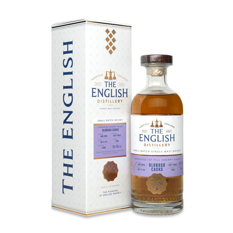 The English Whisky Distillery Small Batch Oloroso Sherry Matured (1236 bottles) 46% 70cl