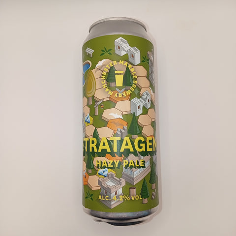 Marble 'Stratagem' Hazy Pale 4.2% 500ml