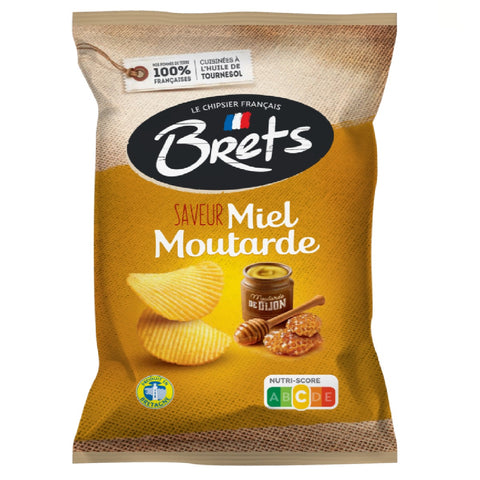 Brets Honey & Mustard Crisps 125g