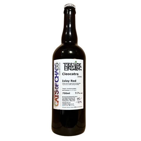 Torrside Cats Of Chaos 'Cleocatra' 2025 Islay Red Ale 7.7% 75cl