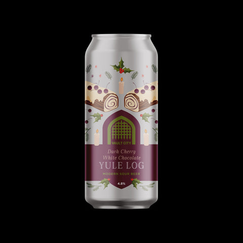 Vault City 'Dark Cherry White Chocolate Yule Log' Sour 4.8% 440ml