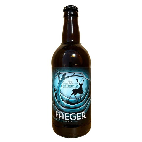 Intrepid 'Faeger' Blonde Lager 4.5% 500ml