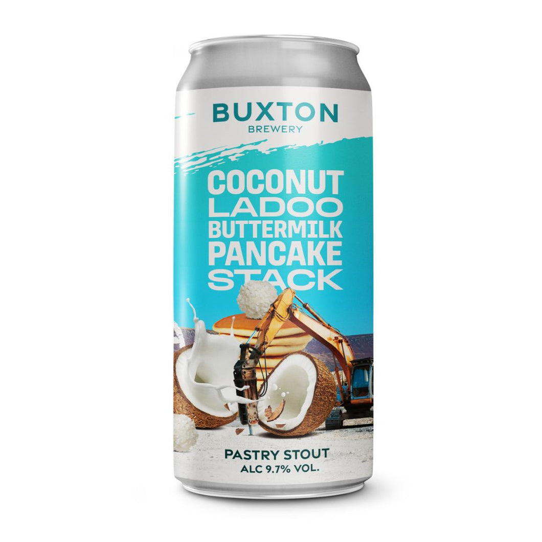 Buxton Coconut Ladoo Buttermilk Pancake Stack Imperial Pastry Stout 9.7% 440ml
