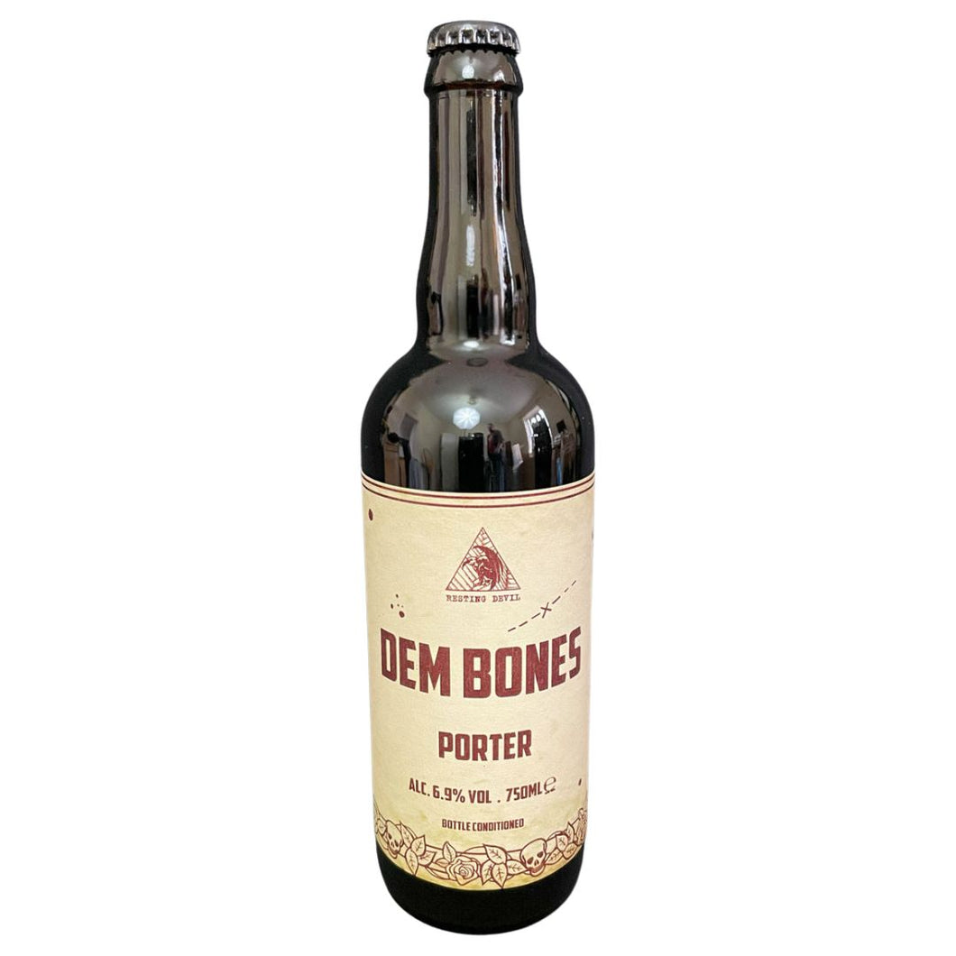 Resting Devil 'Dem Bones' Porter 6.9% 75cl