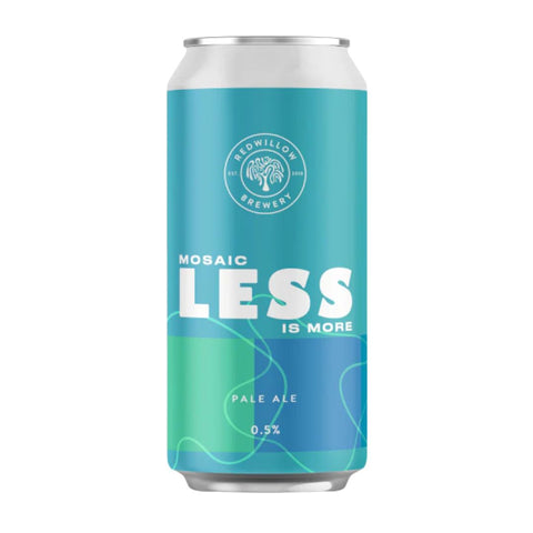 Red Willow 'Less Is More' Pale Ale 0.5% 440ml