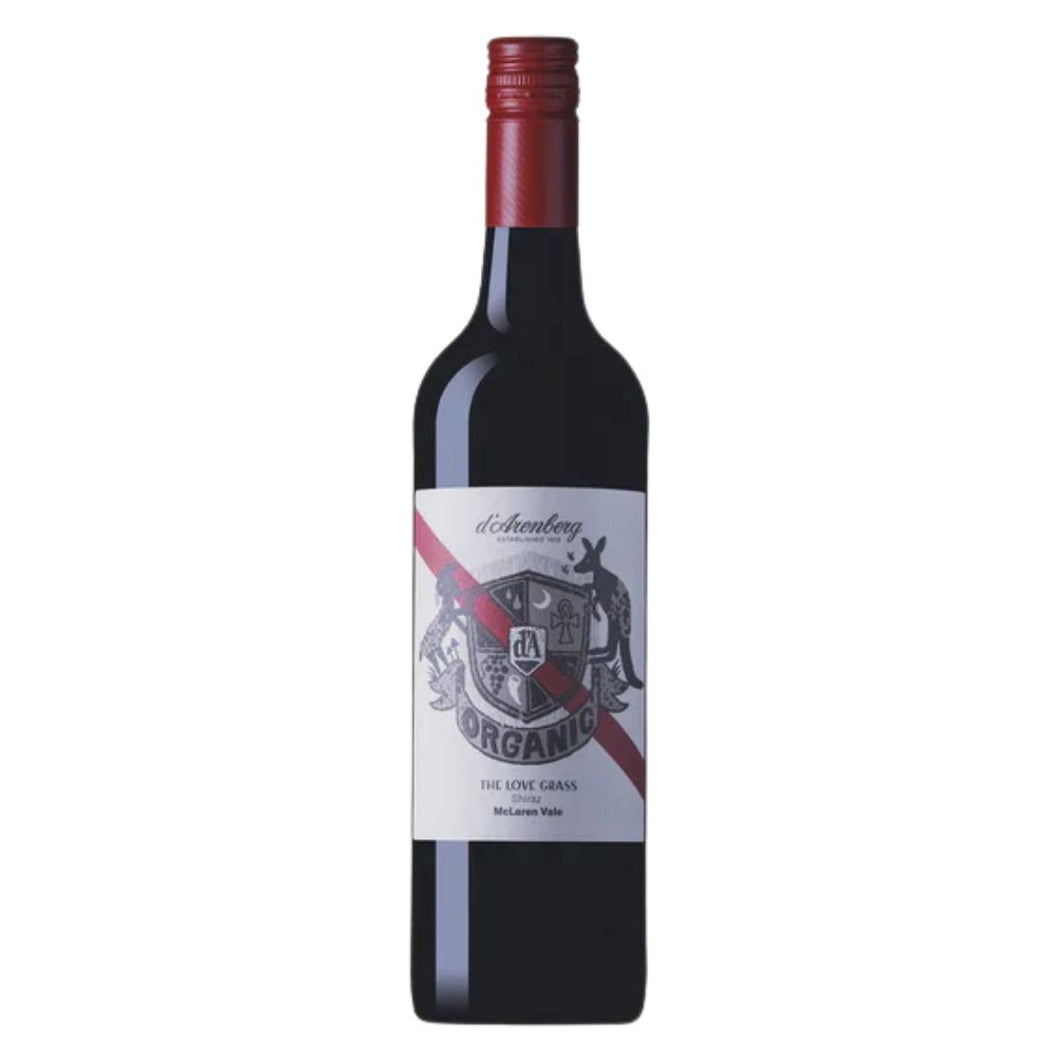 D'Arenberg Love Grass Organic Shiraz 14.5% 75cl