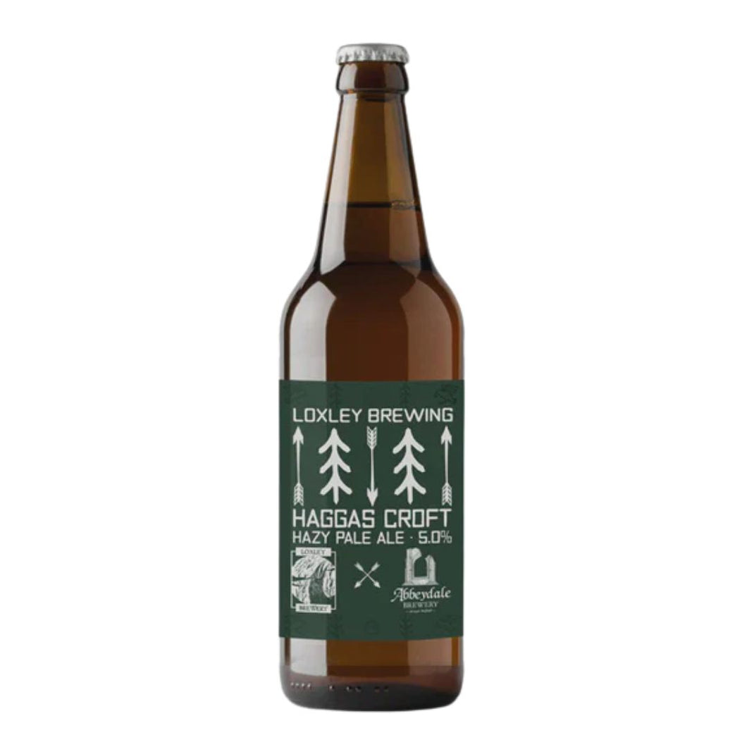 Loxley Brewery x Abbeydale 'Haggas Croft' Hazy Pale Ale 5% 500ml