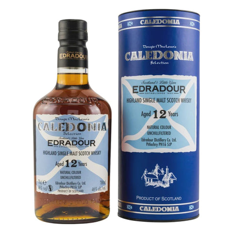 Edradour 'Caledonia' 12yo Highland Single Malt Whisky 46% 70cl