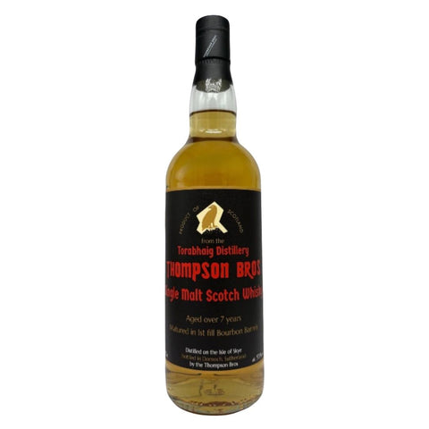 Thompson Bros - Torabhaig 2018-2025 7y 1st Fill Bourbon 57.1% 70cl