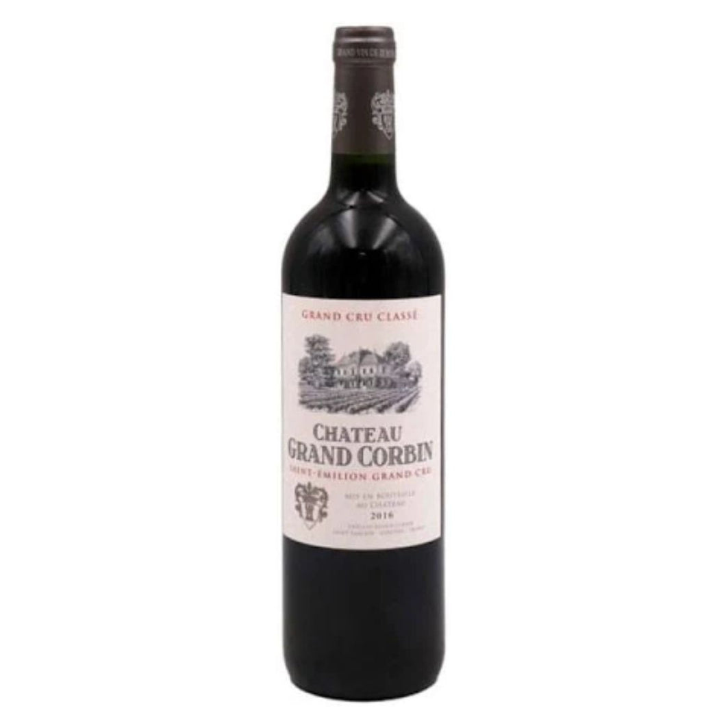 Chateau Grand Corbin St Emilion Grand Cru 2016 14.5% 75cl