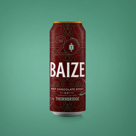 Thornbridge 'Baize' Mint Chocolate Stout 5.5% 440ml