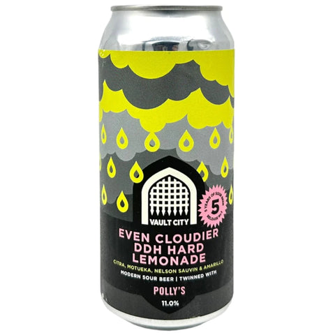 Vault City 'Even Cloudier' DDH Hard Lemonade 11% 440ml