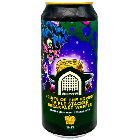 Vault City Fruits Of The Forest Triple Stacked Waffle 10.3% 440ml