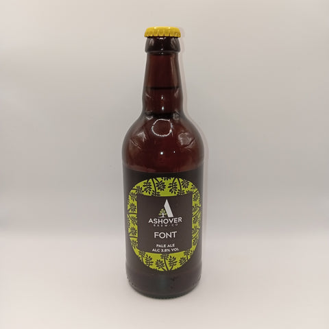 Ashover 'Font' Chinook Pale Ale 3.8% 500ml