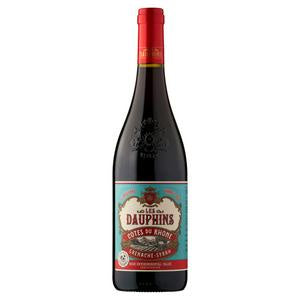 Les Dauphins Cotes Du Rhone Rouge 13% 75cl