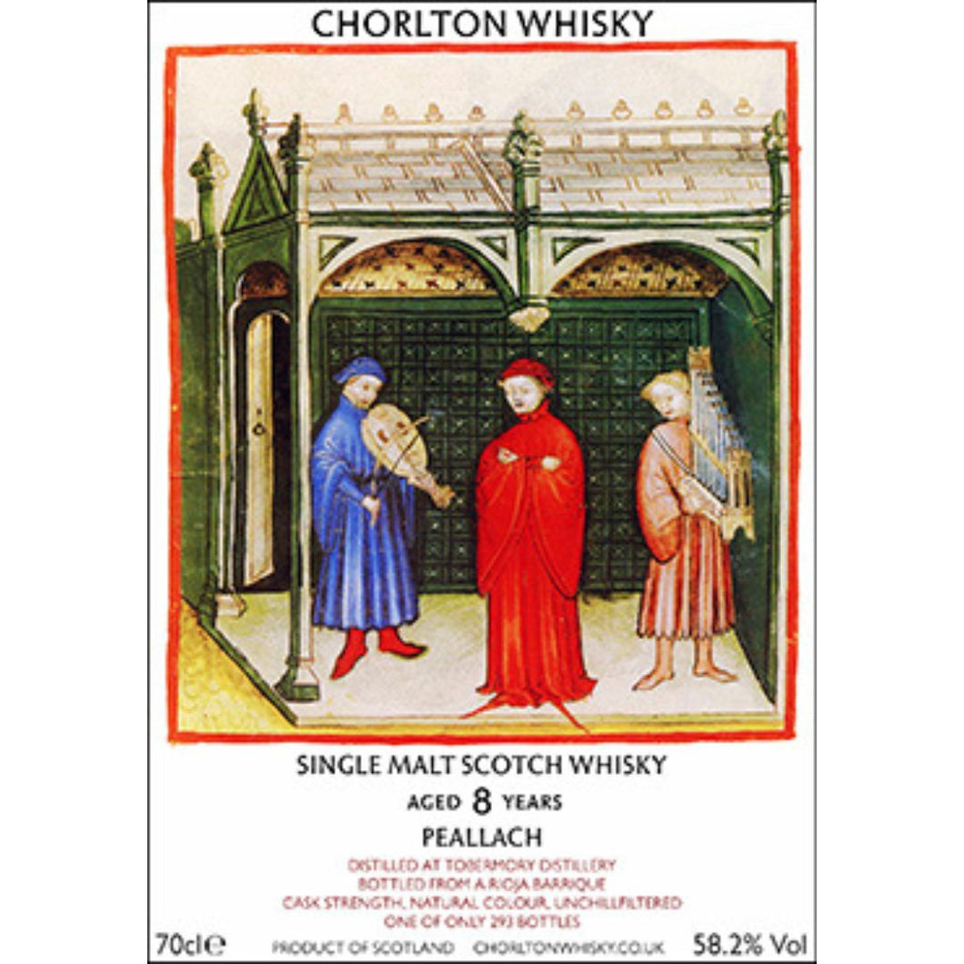 Chorlton Whisky Peallach (Ledaig) 8y Rioja Barrique 58.2% 70cl