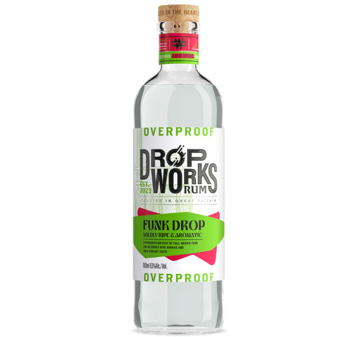 Drop Works 'Funk Drop' Overproof Rum 63% 70cl