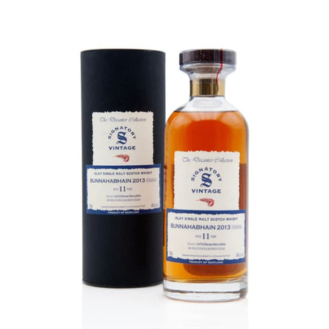 Bunnahabhain 'Staoisha' 2013 Signatory Vintage Ibisco Decanter 46% 70cl