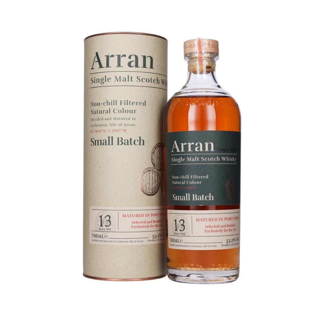 Arran Small Batch 13yo Port Pipes 53.2% 70cl