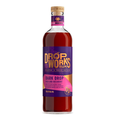 Drop Works 'Dark Drop' Rum 40% 70cl