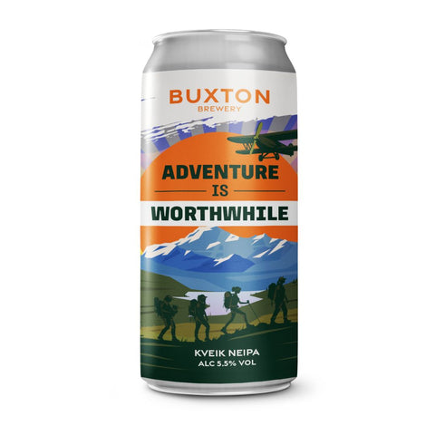 Buxton 'Adventure Is Worthwhile' IWCBD 2025 Kveik IPA 440ml