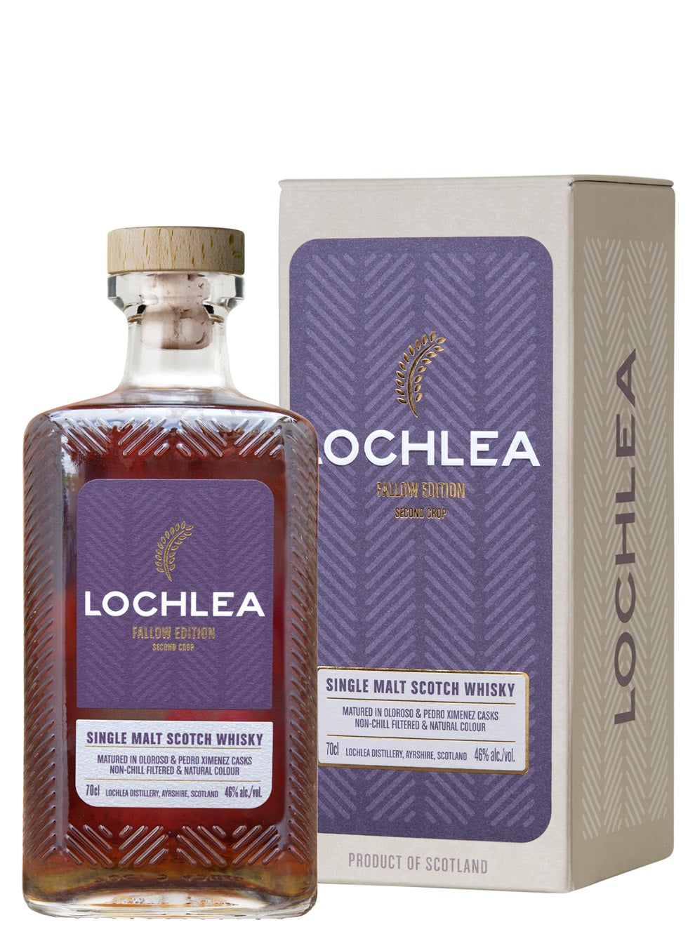 Lochlea 'Fallow Edition - 2nd Crop' Single Malt Whisky 46% 70cl