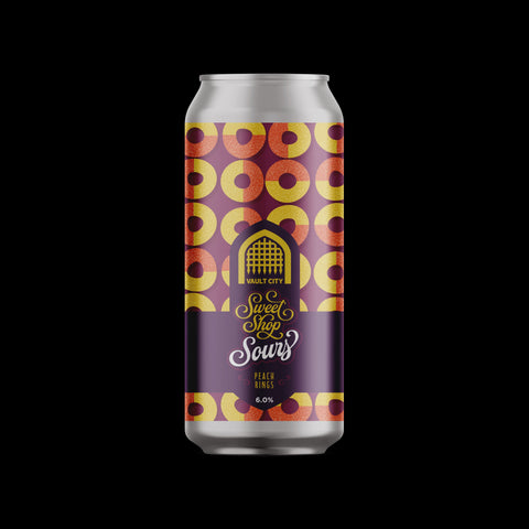 Vault City 'Peach Rings' Sweet Shop Sour 6% 440ml