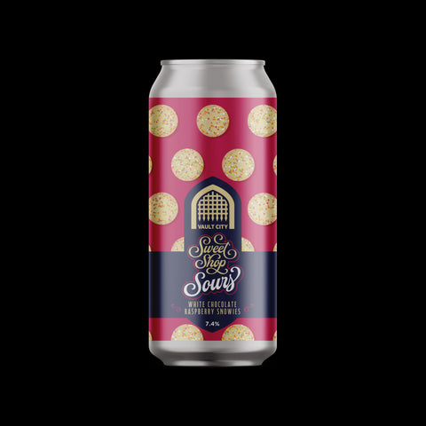 Vault City White Chocolate Raspberry Snowies Pastry Sour 7.4% 440ml
